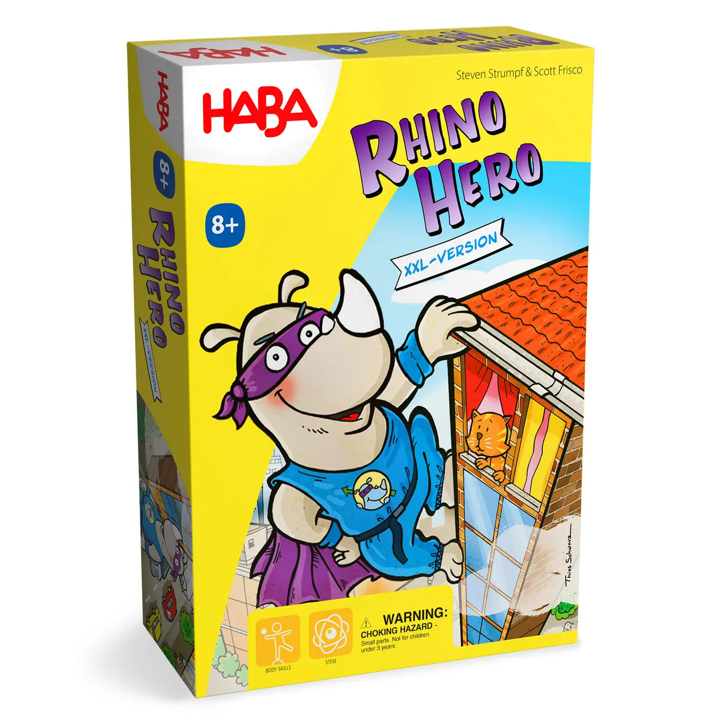 Giant Rhino Hero XXL Stacking Cards
